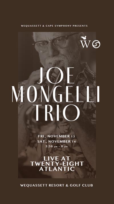 Joe Mongelli Trio A Taste of Jazz