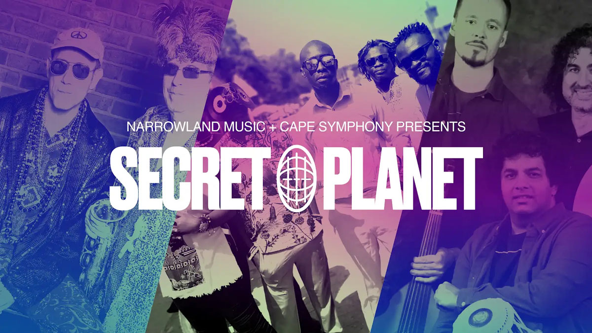 Secret Planet Series Banner Cape Symphony Presents