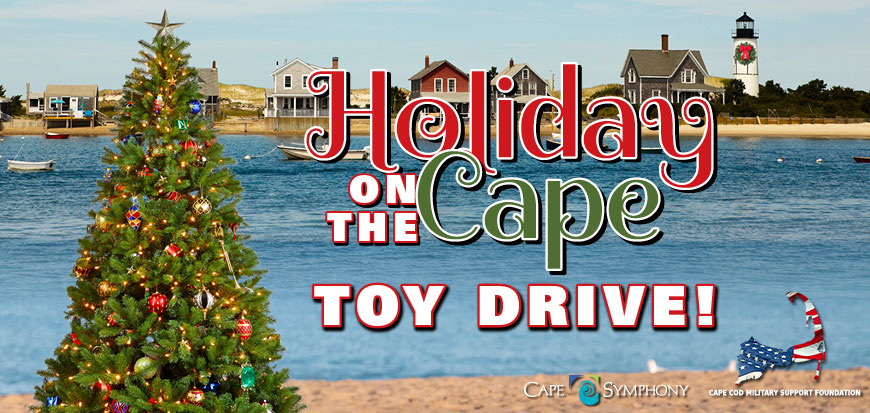 Cape Symphony Holiday Toy Drive in December 2019